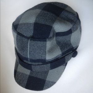 Buffalo plaid hat